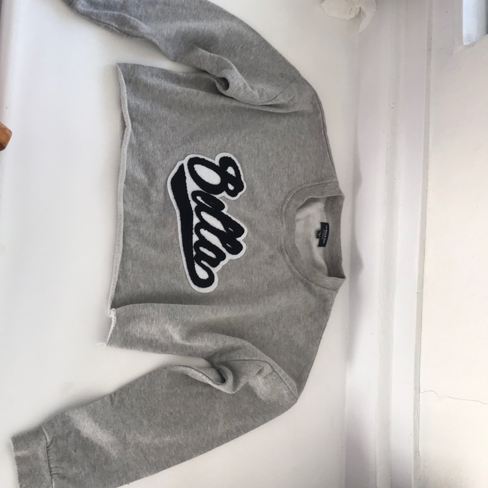 Cropped sweater